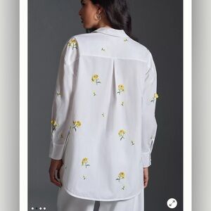 The Bennet Buttondown Shirt by Maeve: Embroidered Edition Maeve